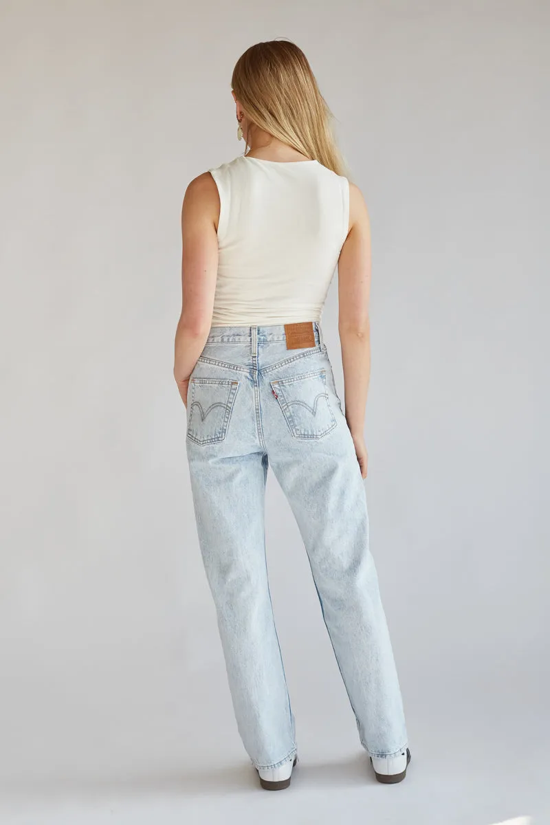 Levi's Ribcage Straight Ankle Jeans Ojai Shore sold by American Threads product image thumbnail 2