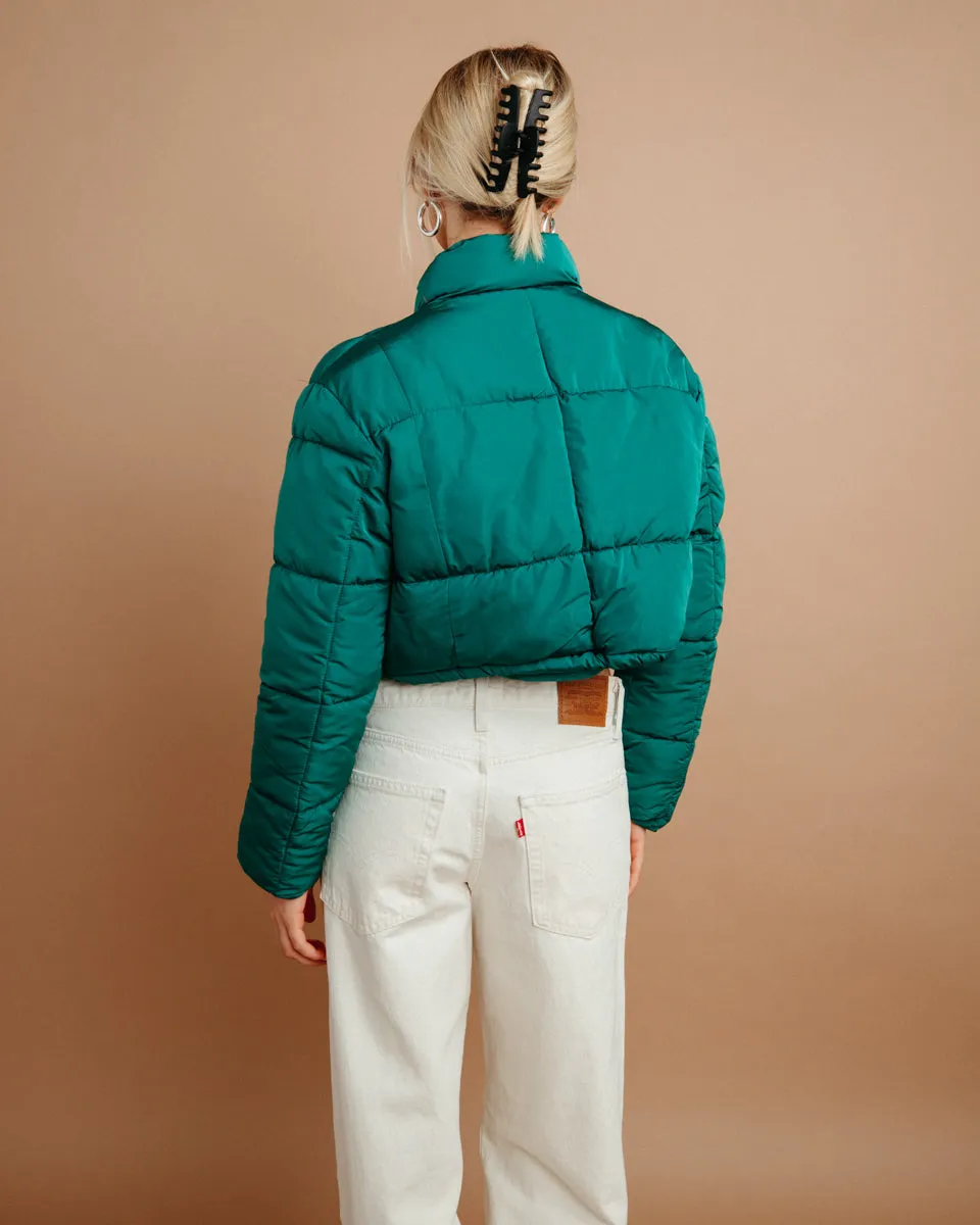 Tyla Cropped Puffer Jacket sold by American Threads product image thumbnail 5