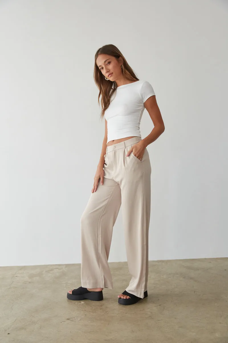 Lyna Wide Leg Trouser Pants sold by American Threads product image thumbnail 3