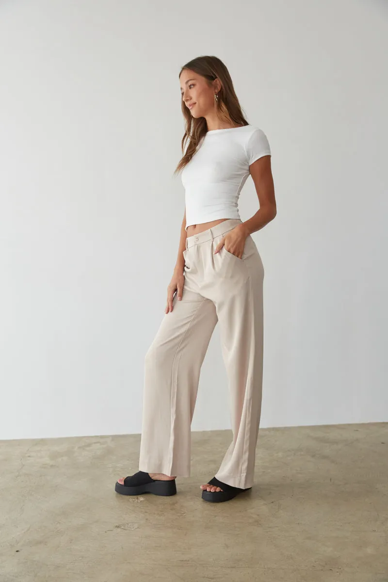 Lyna Wide Leg Trouser Pants sold by American Threads product image thumbnail 4