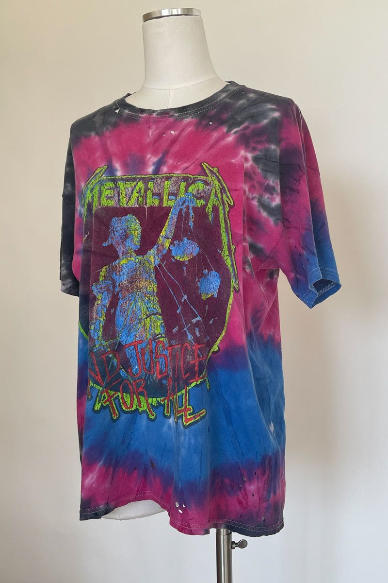 Metallica No Justice Vintage Tee sold by American Threads product image thumbnail 3