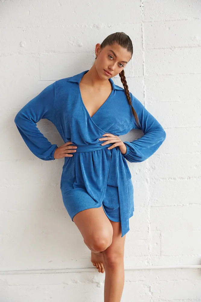 Luna Wrap Mini Dress sold by American Threads