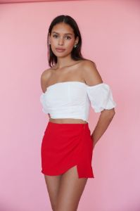 Claudia Chiffon Mini Skirt sold by American Threads