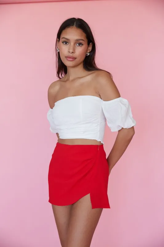Claudia Chiffon Mini Skirt sold by American Threads