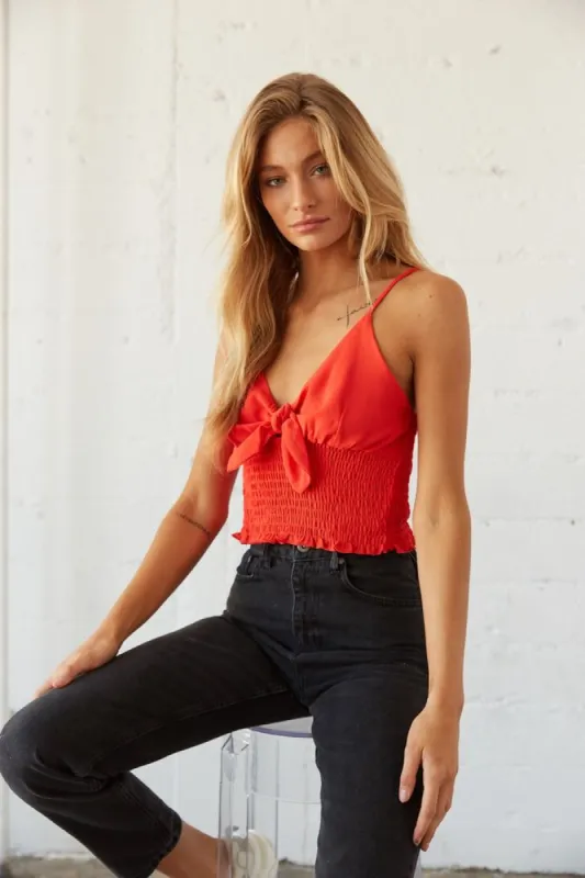 Summer Nights Tie Tank Top sold by American Threads