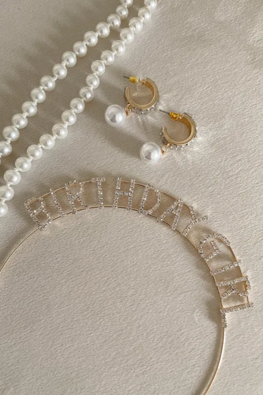 Birthday Girl Headband made by American Threads