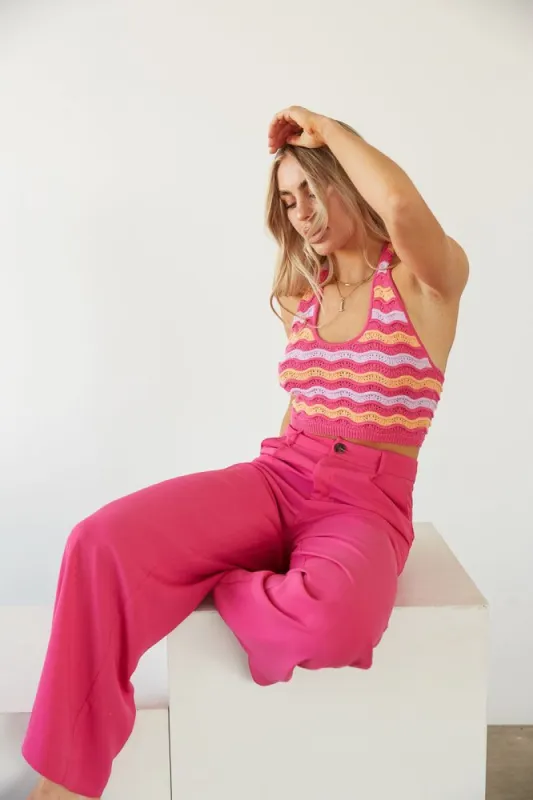 Sunset Knit Halter Top sold by American Threads