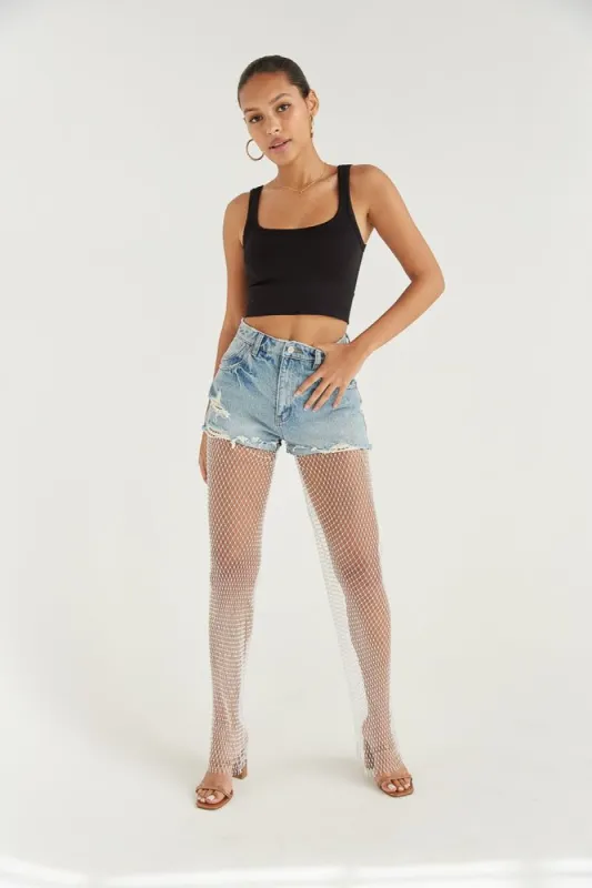 Cabo Rhinestone Pants made by American Threads