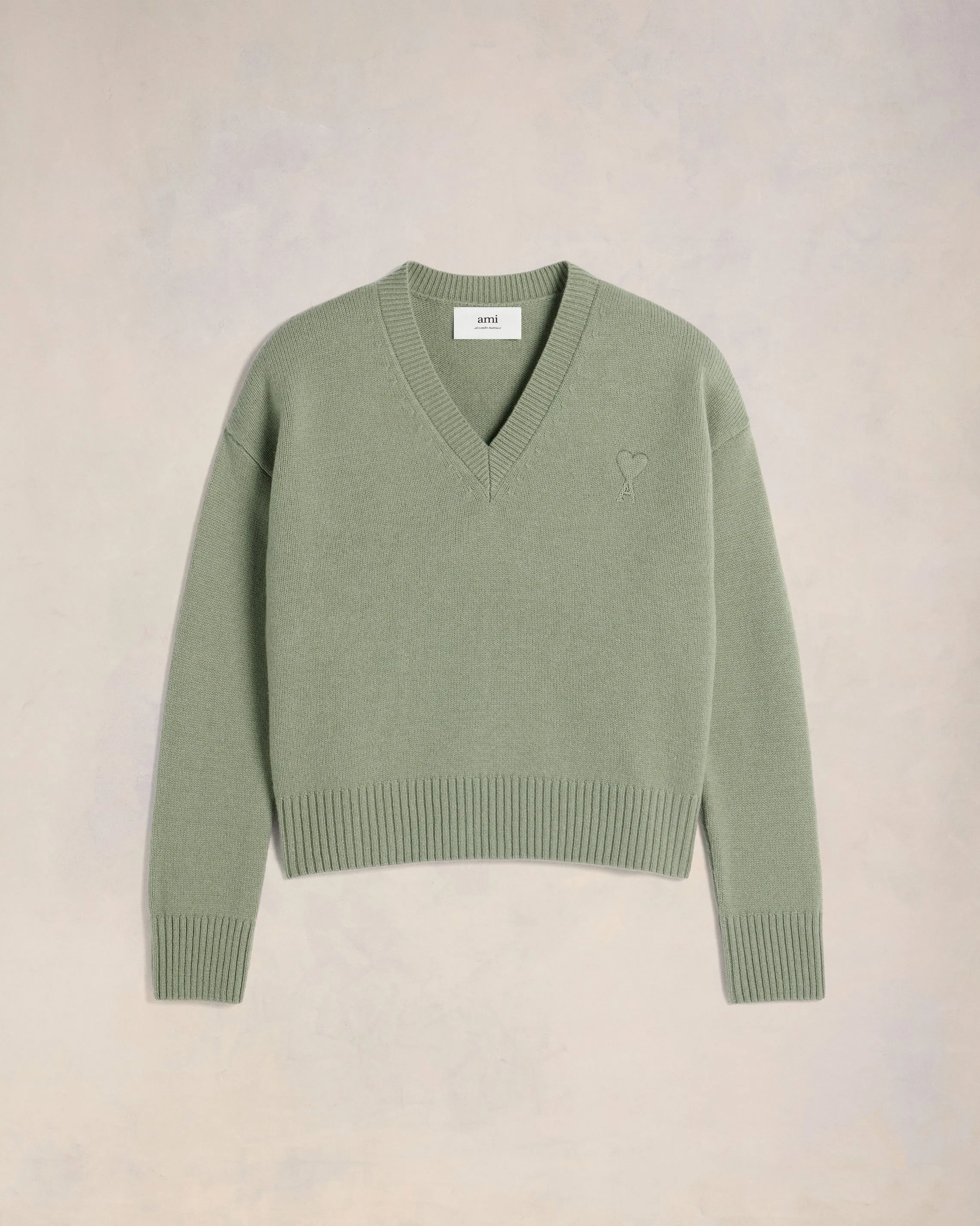 Pull Col V Ami de Coeur Embossé sold by Ami product image thumbnail 2