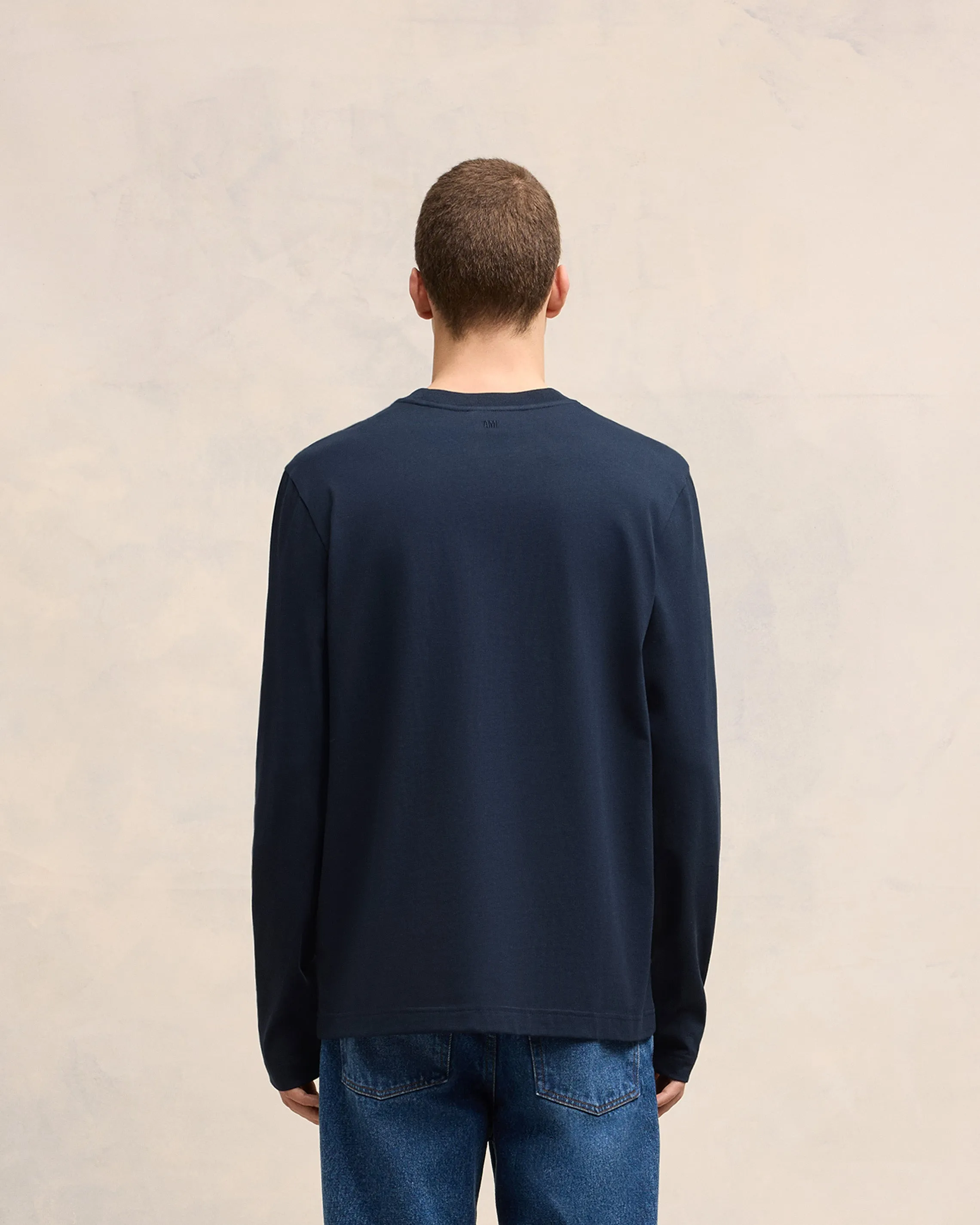 Tshirt Manches Longues Ami De Coeur Rouge Bleu en Coton sold by Ami product image thumbnail 5