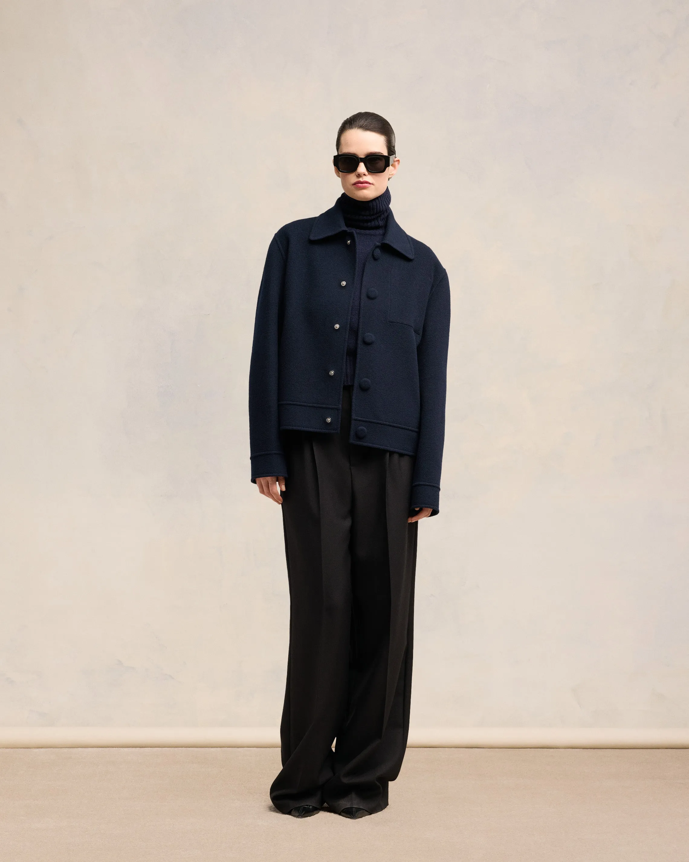 Blouson Boule Boutonné sold by Ami