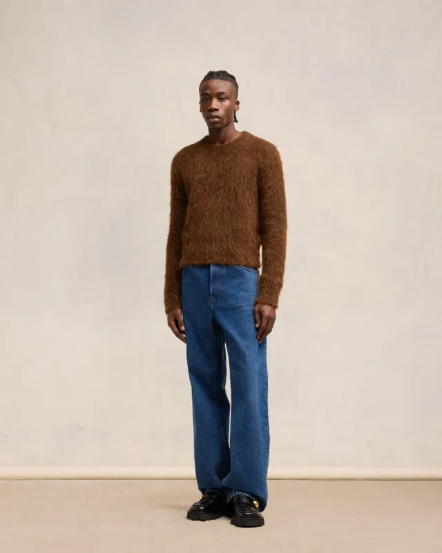 Pull En Alpaga Mohair Brossé sold by Ami