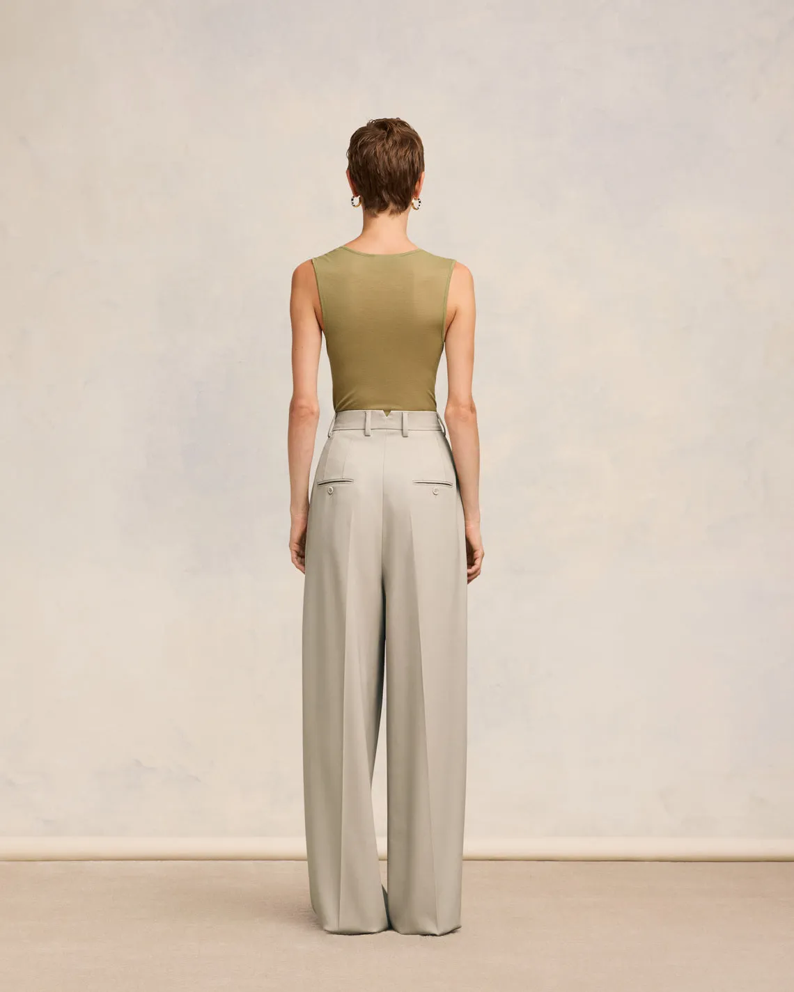 Pantalon Large Taille Haute sold by Ami product image thumbnail 4