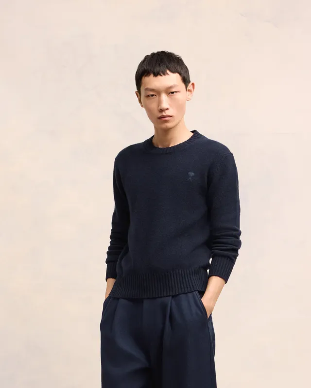 Pull Col Rond Ami de Coeur Cachemire sold by Ami