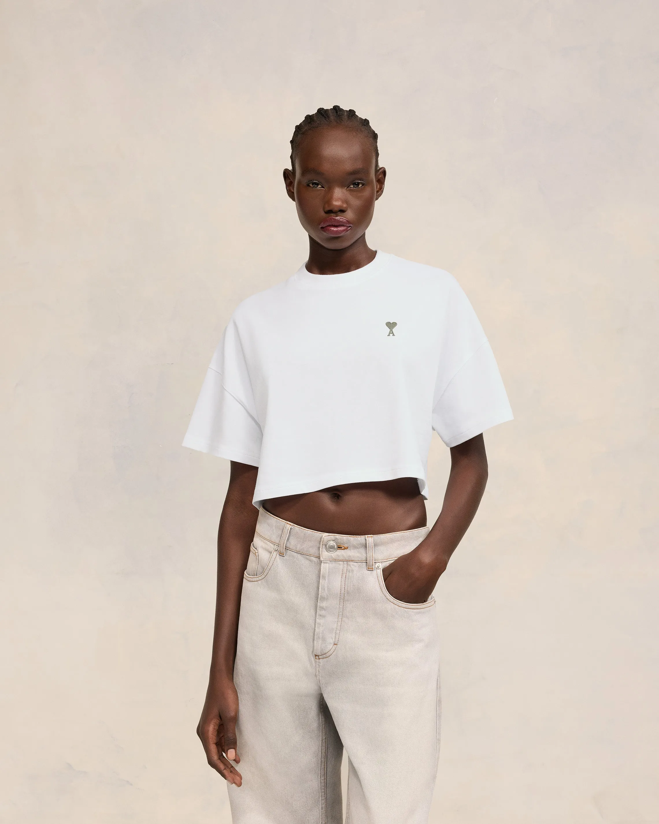 T-shirt Crop Ami De Coeur sold by Ami product image thumbnail 3