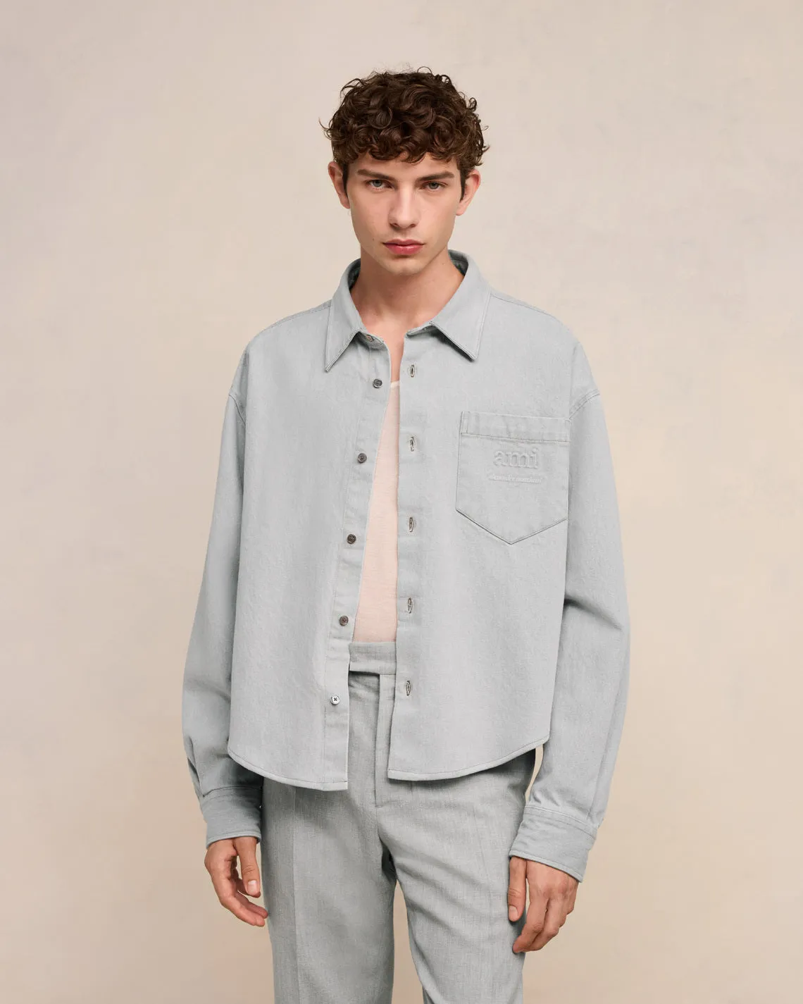 Chemise Denim Ami sold by Ami product image thumbnail 3