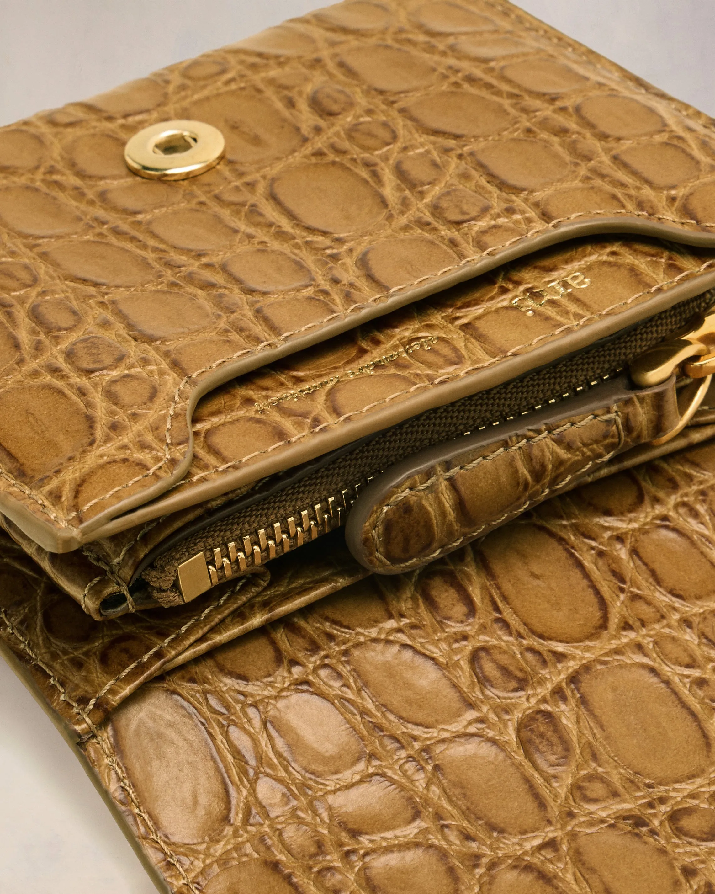 Portefeuille Marron Compact Paris Paris En Cuir sold by Ami product image thumbnail 3