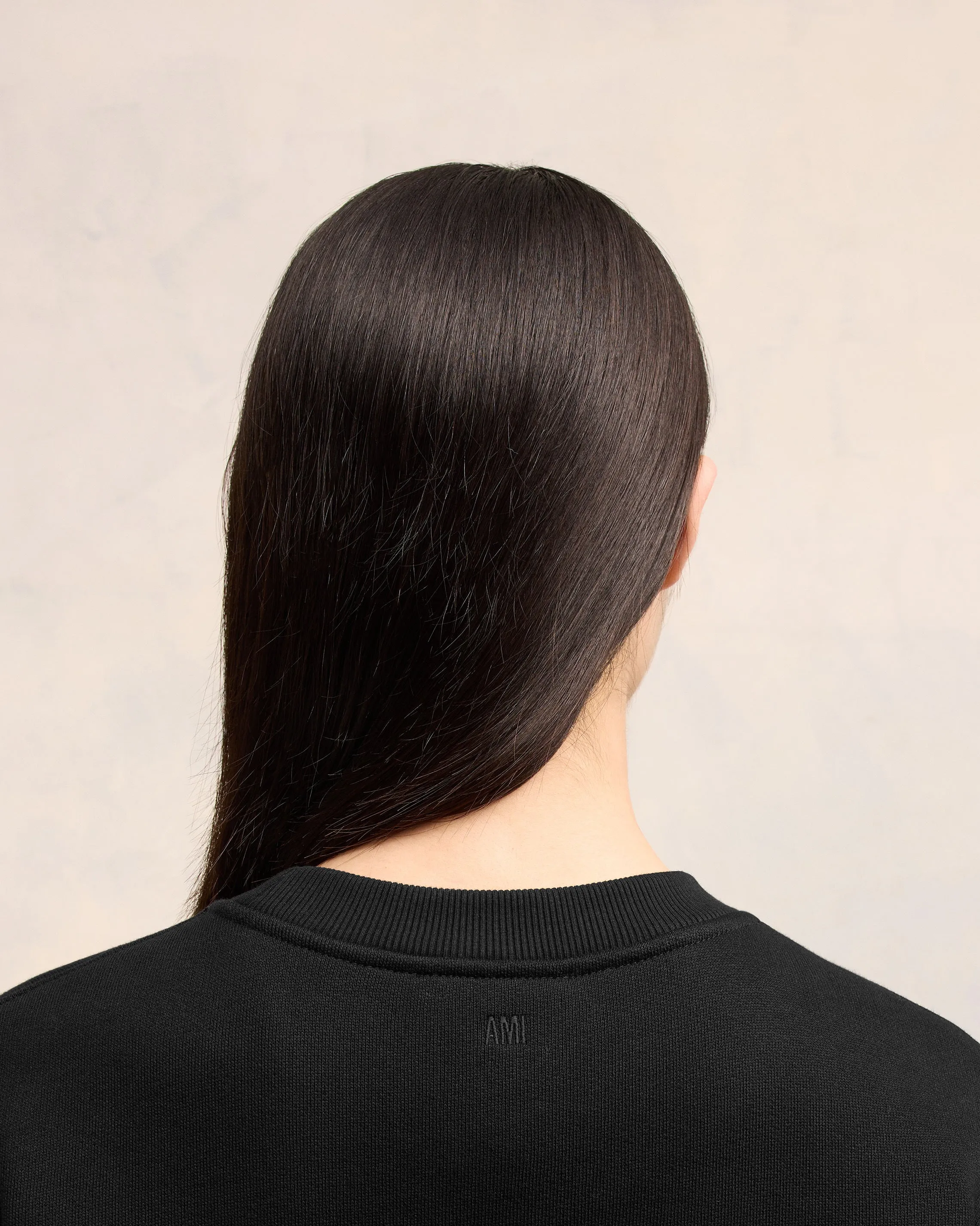 Sweatshirt Noir Ami de Coeur En Coton sold by Ami product image thumbnail 4