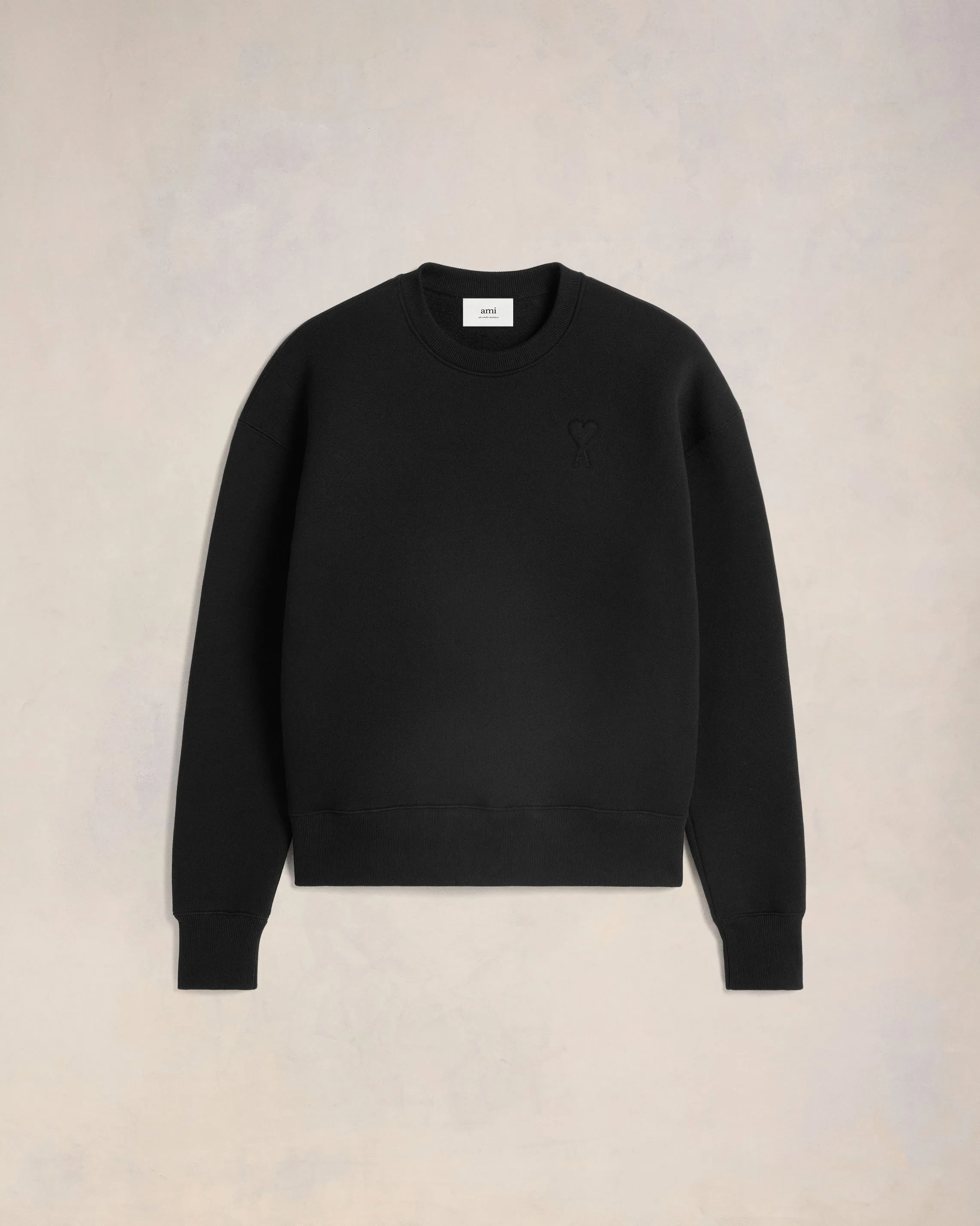 Sweatshirt Noir Ami de Coeur En Coton sold by Ami product image thumbnail 2
