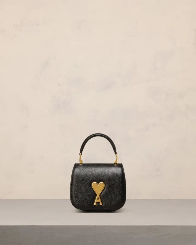 Sac Noir Nano Paris Paris En Cuir sold by Ami