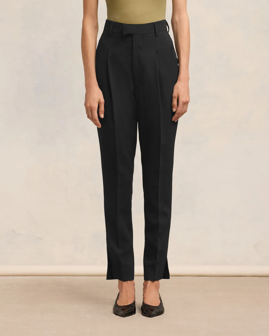 Pantalon Cigarette Taille Haute sold by Ami product image thumbnail 3