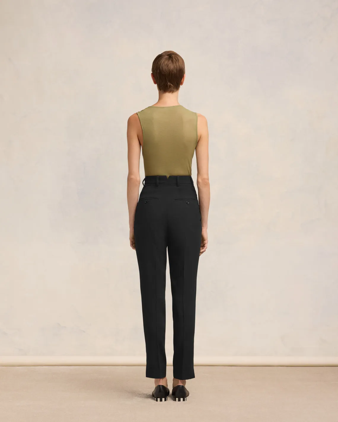 Pantalon Cigarette Taille Haute sold by Ami product image thumbnail 4