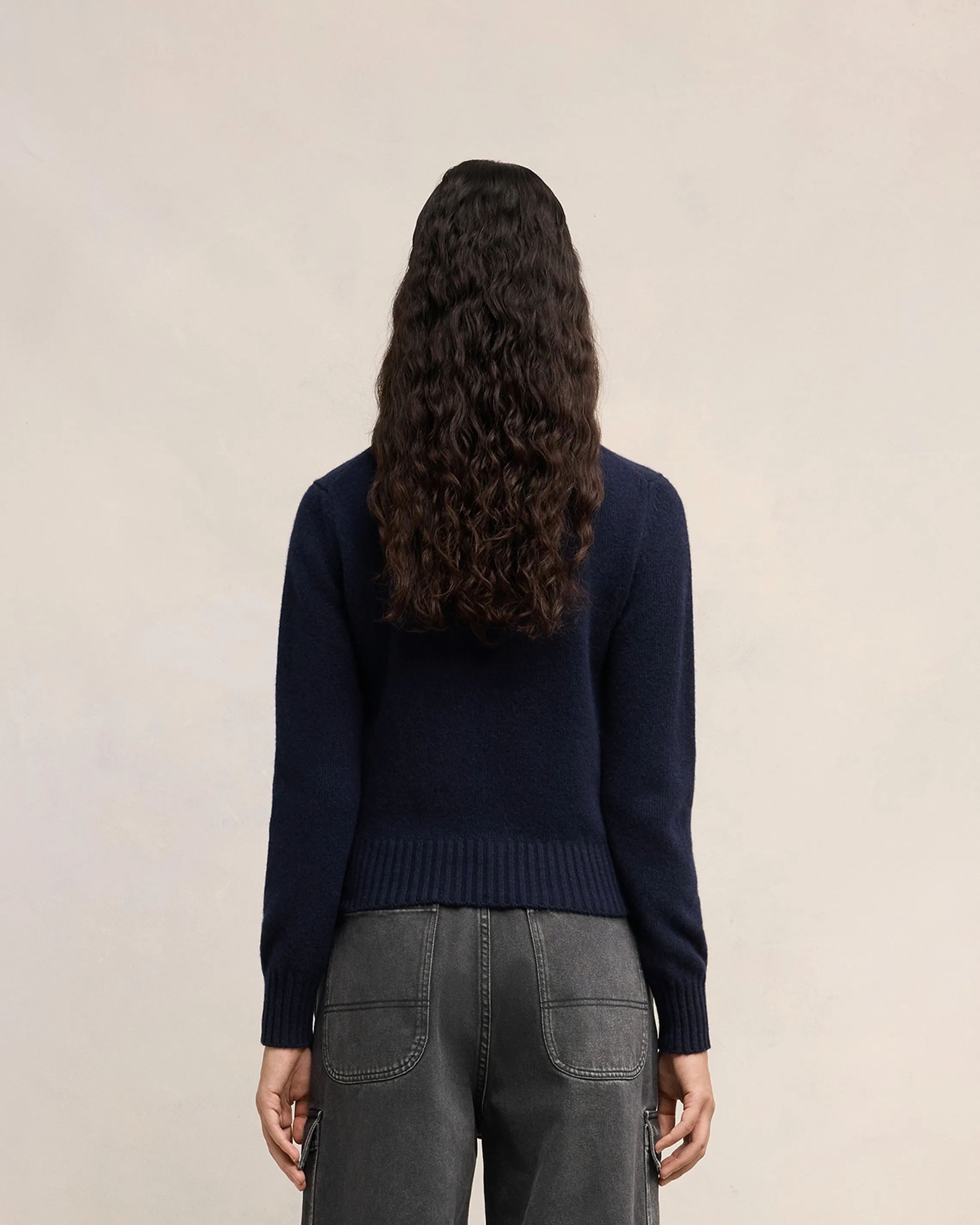 Pull Col Rond Ami de Coeur Cachemire sold by Ami product image thumbnail 5