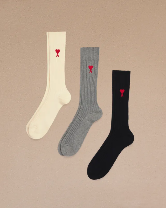 Pack X3 Chaussettes Ami de Coeur made by Ami