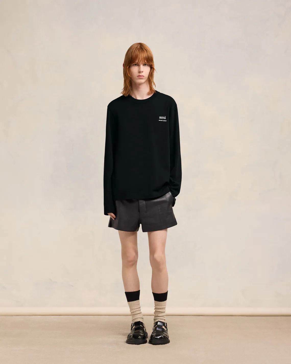 T-shirt Manches Longues Ami Alexandre Mattiussi sold by Ami