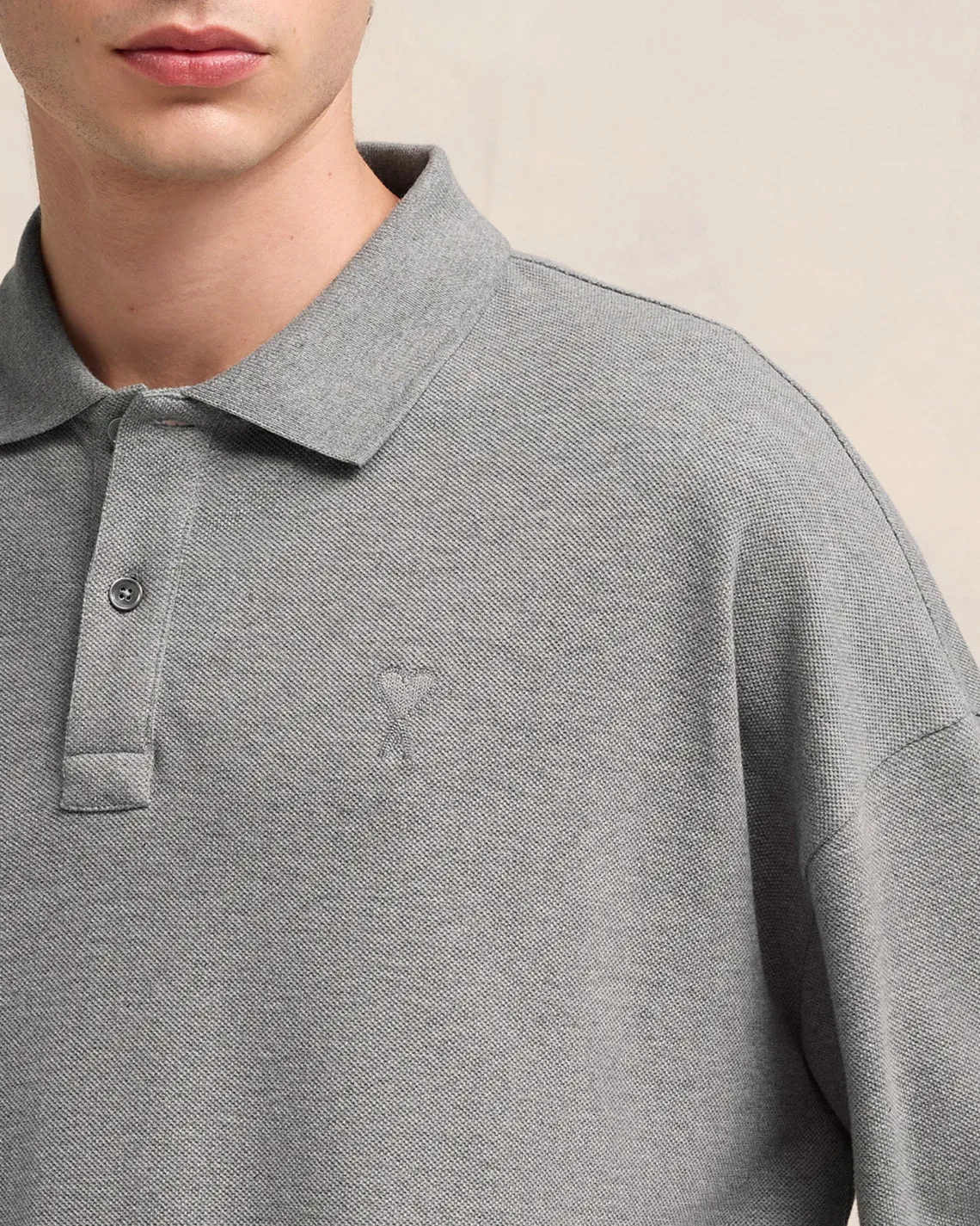 Polo Ami de Coeur Cropped sold by Ami product image thumbnail 4