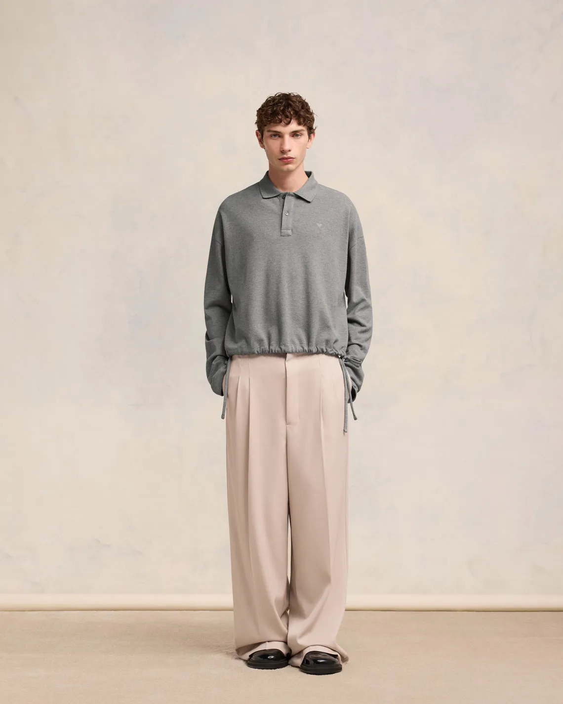 Polo Ami de Coeur Cropped sold by Ami