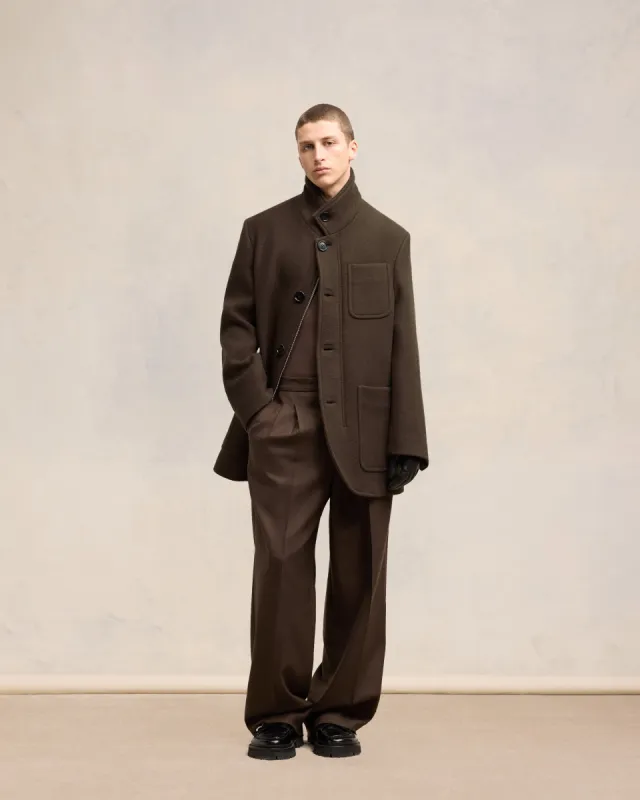 Manteau Court Col Montant sold by Ami