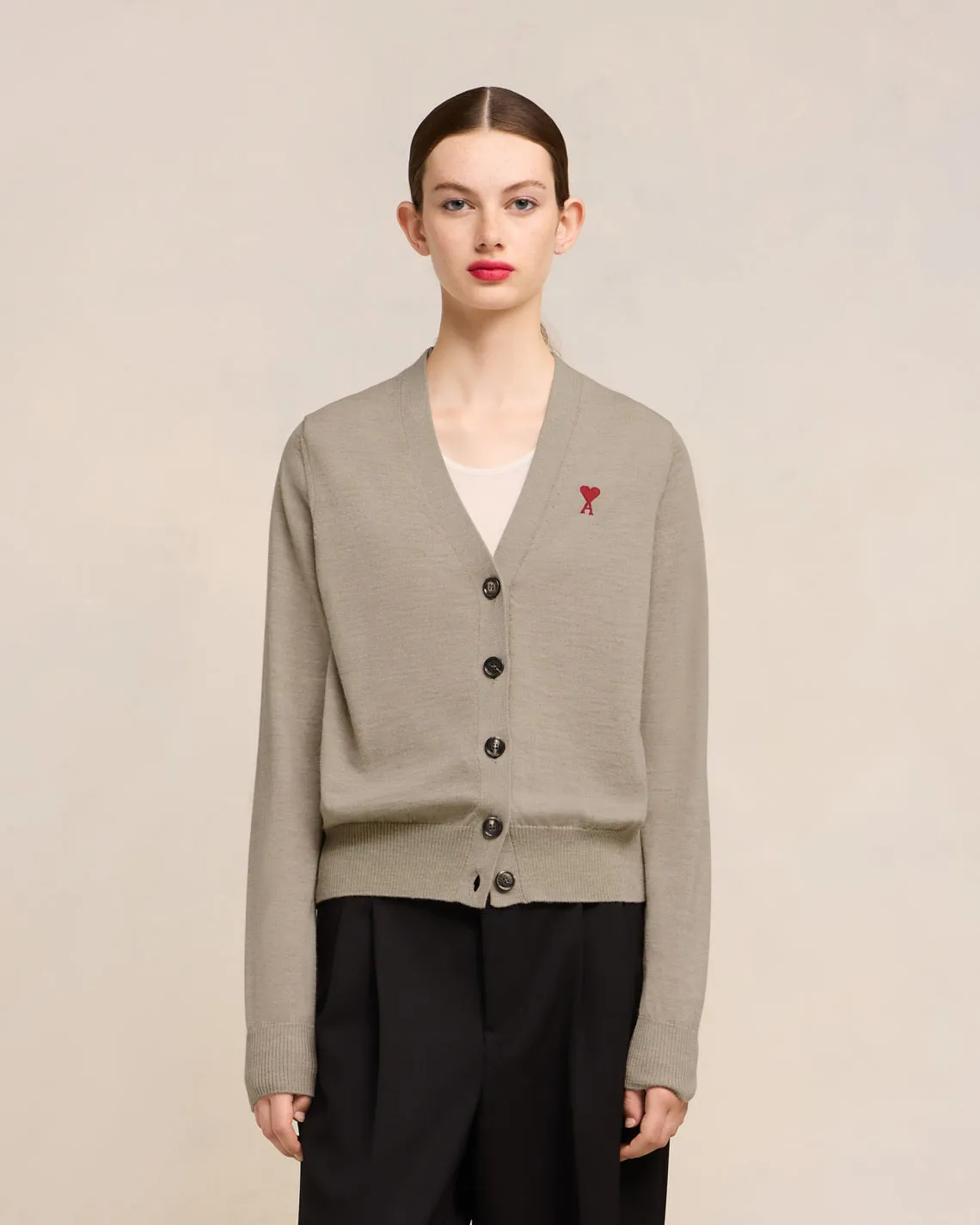 Cardigan Ami de Coeur Rouge sold by Ami product image thumbnail 3