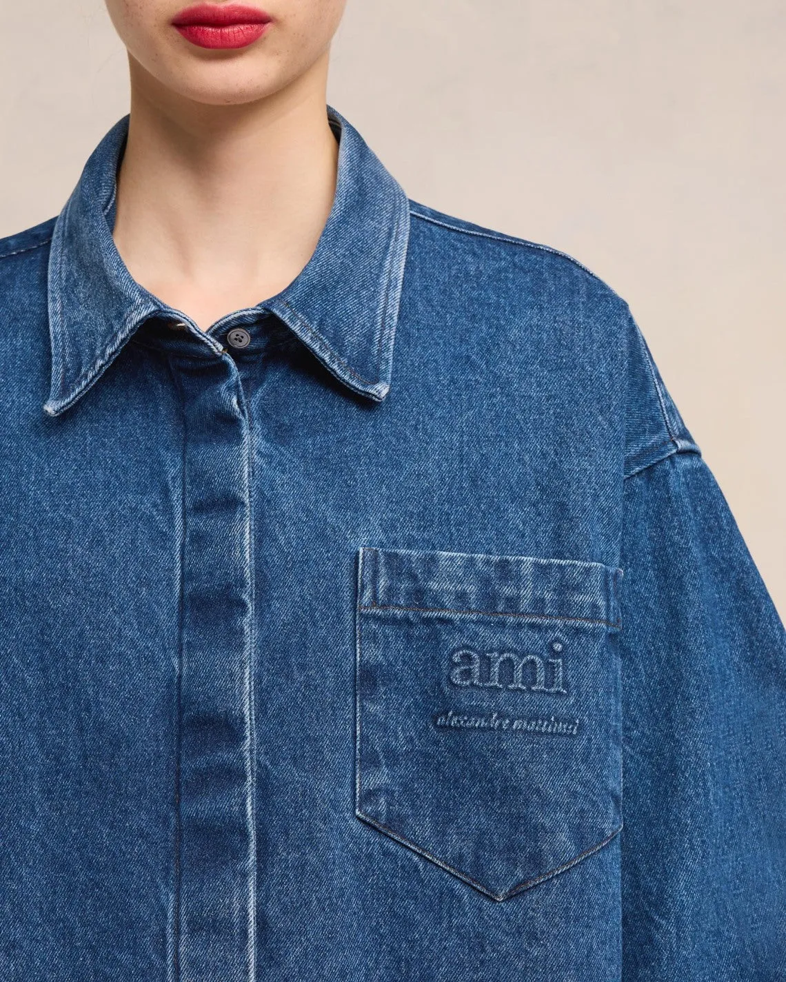 Chemise Denim Ami sold by Ami product image thumbnail 4