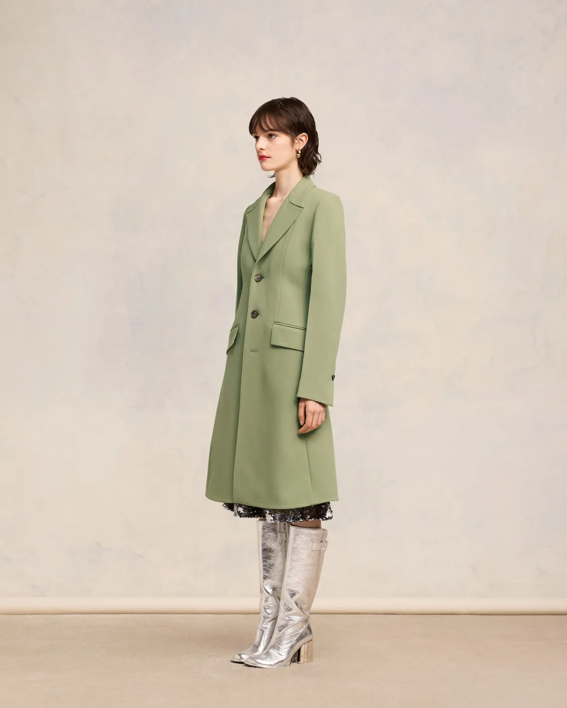 Manteau Trois Boutons Ajusté sold by Ami product image thumbnail 5