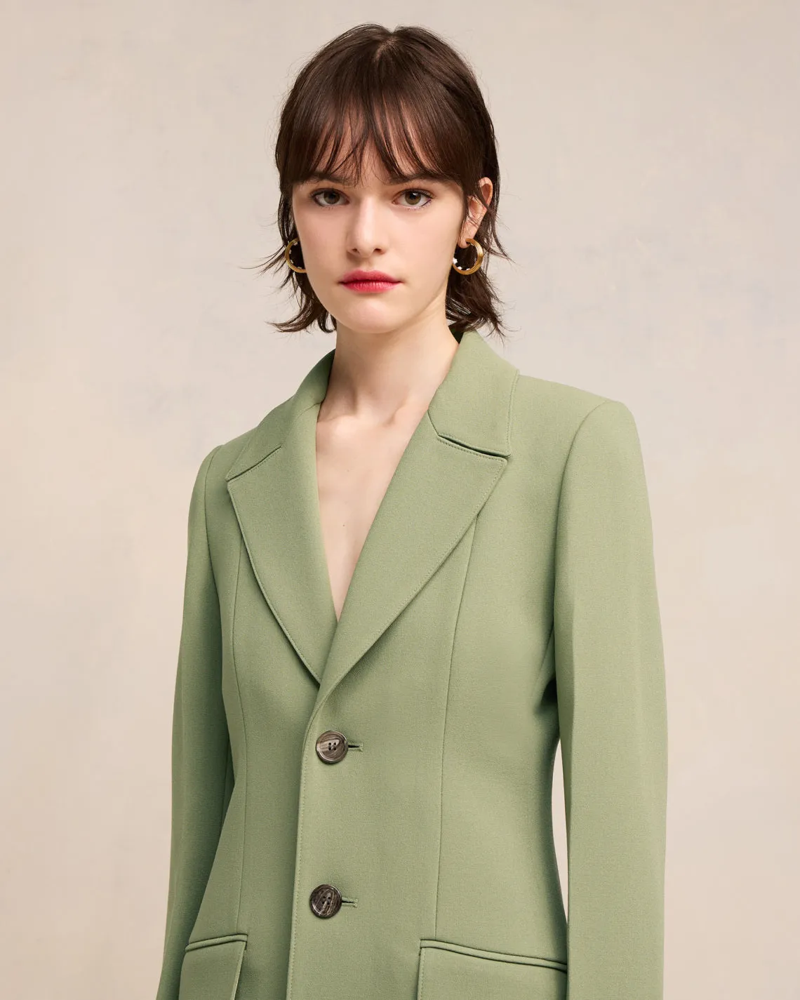 Manteau Trois Boutons Ajusté sold by Ami product image thumbnail 3