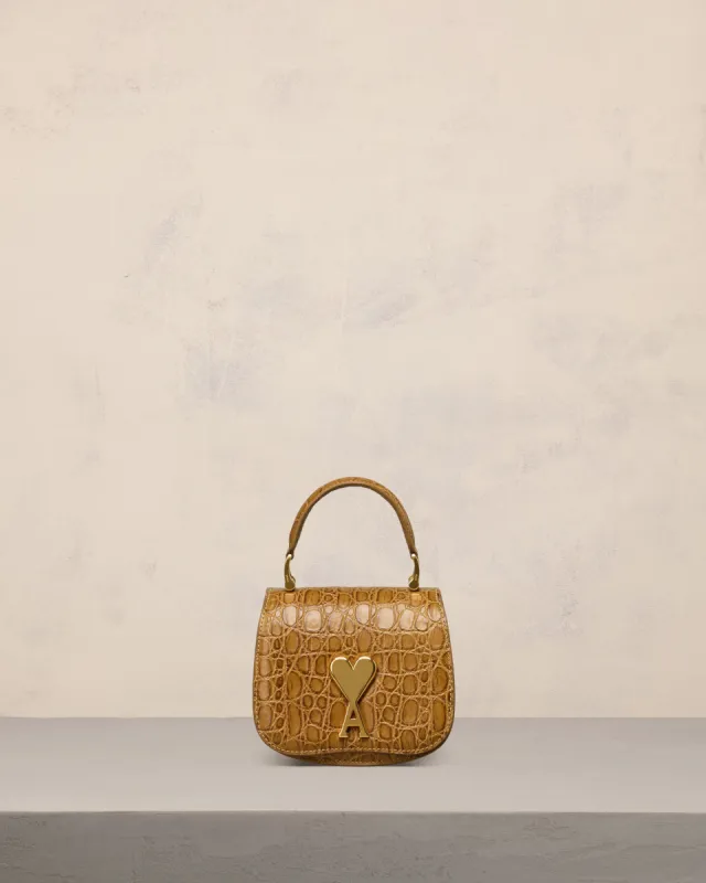 Sac Marron Nano Paris Paris En Cuir sold by Ami