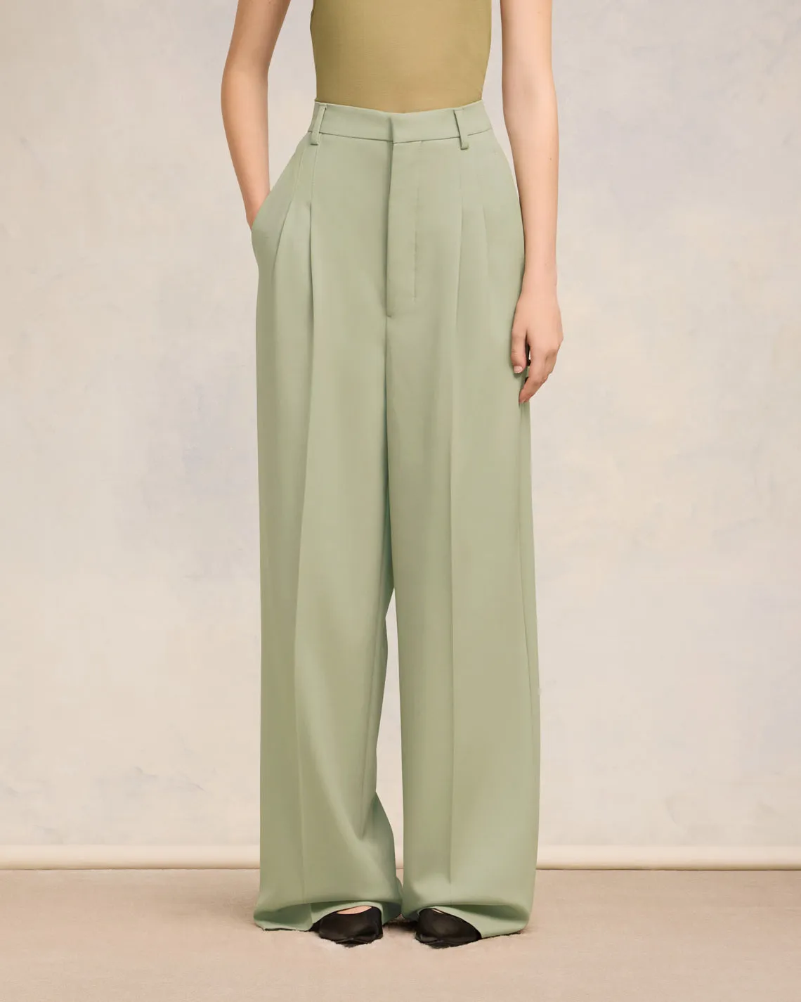 Pantalon Large Taille Haute sold by Ami product image thumbnail 3