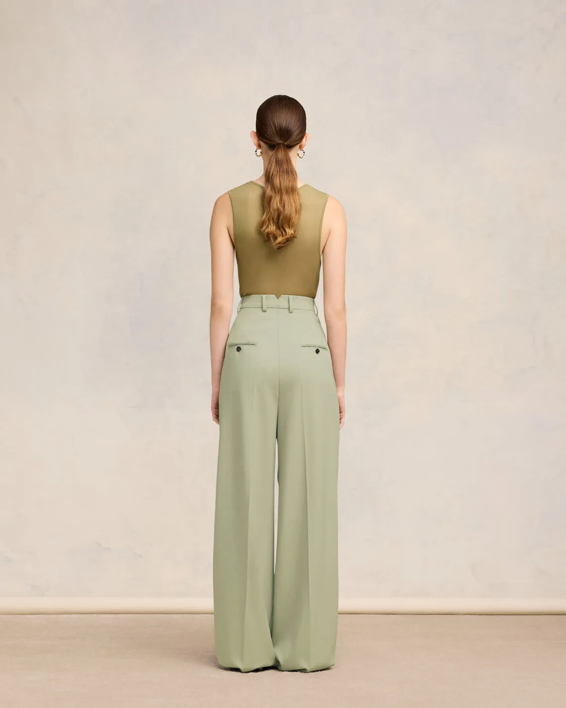 Pantalon Large Taille Haute sold by Ami product image thumbnail 4