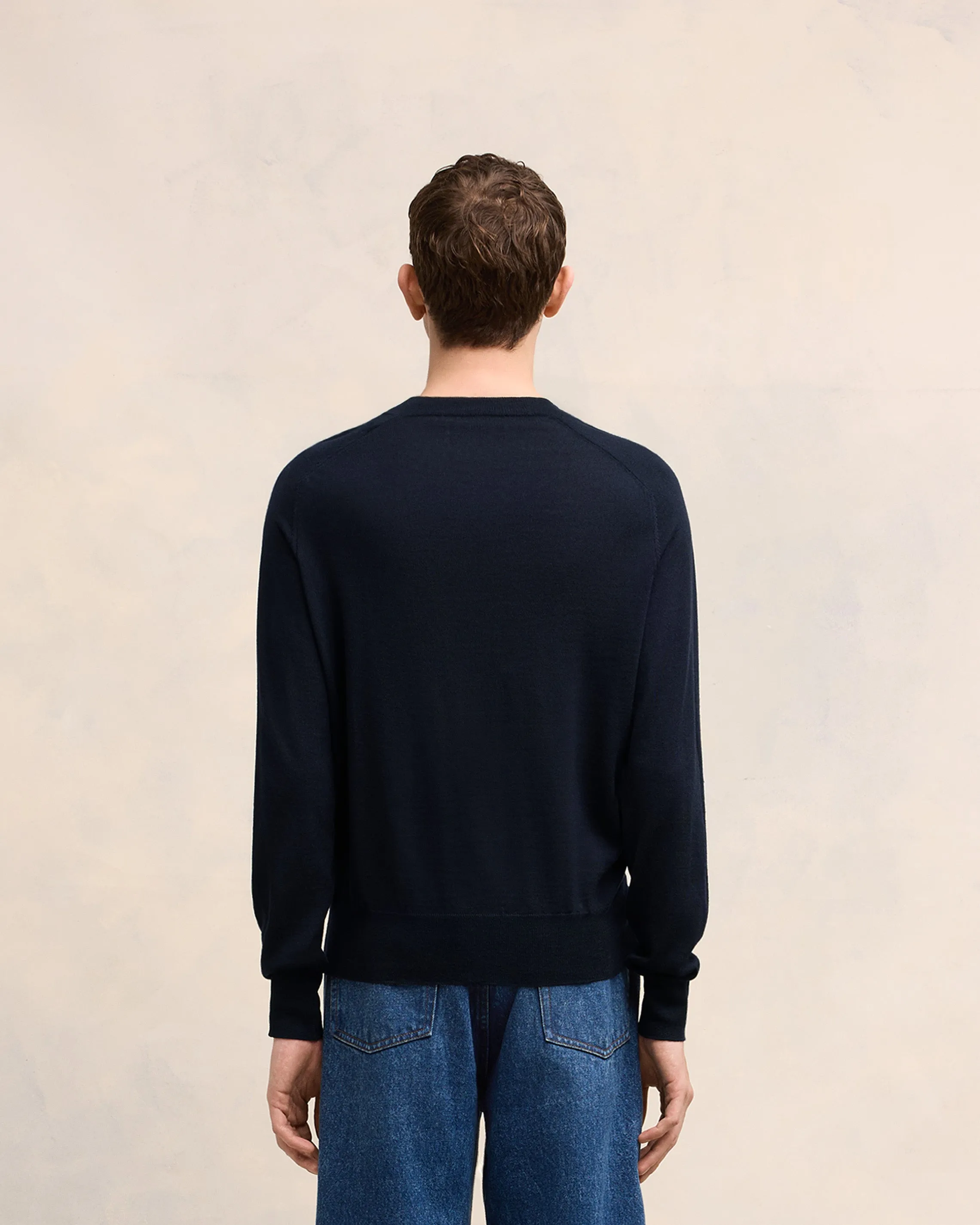 Pull Col Rond Ami de Coeur Ton Sur Ton sold by Ami product image thumbnail 5