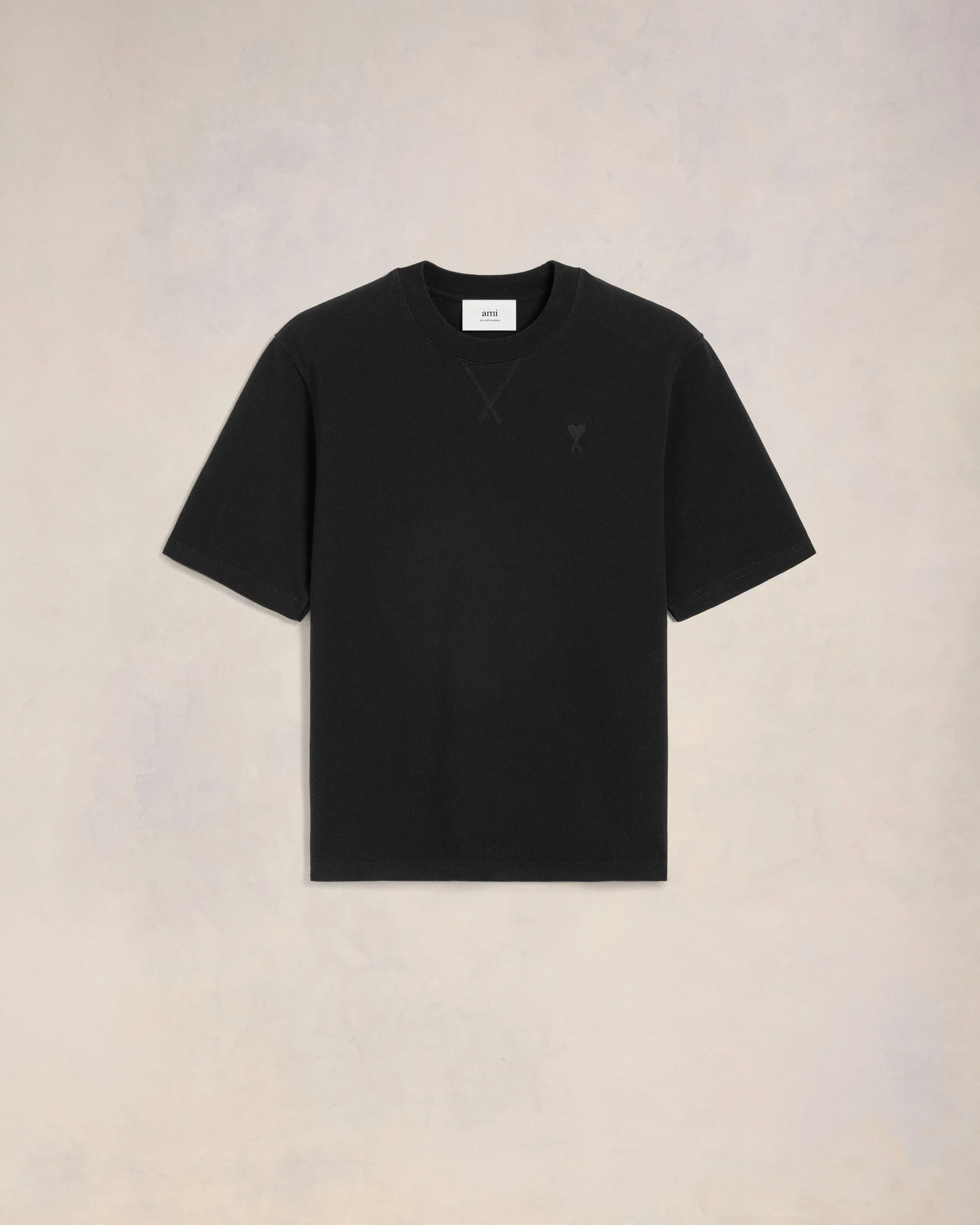 T-shirt Noir Ami de Coeur En Coton sold by Ami product image thumbnail 2