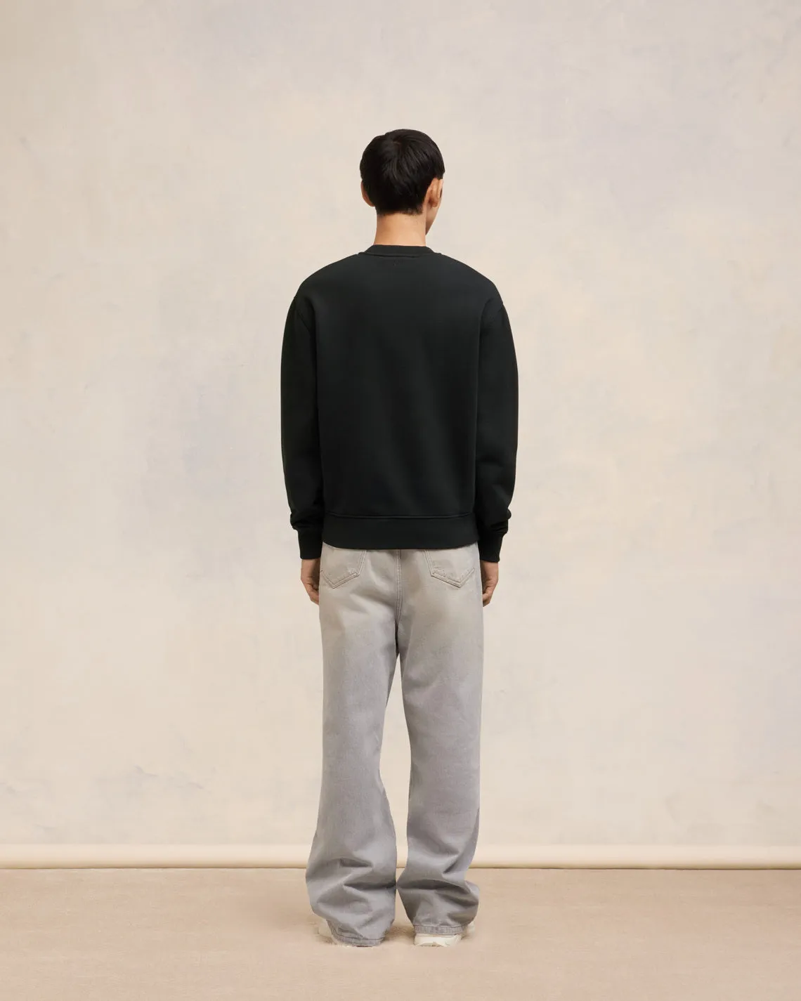 Sweatshirt Noir Ami de Coeur En Coton sold by Ami product image thumbnail 5