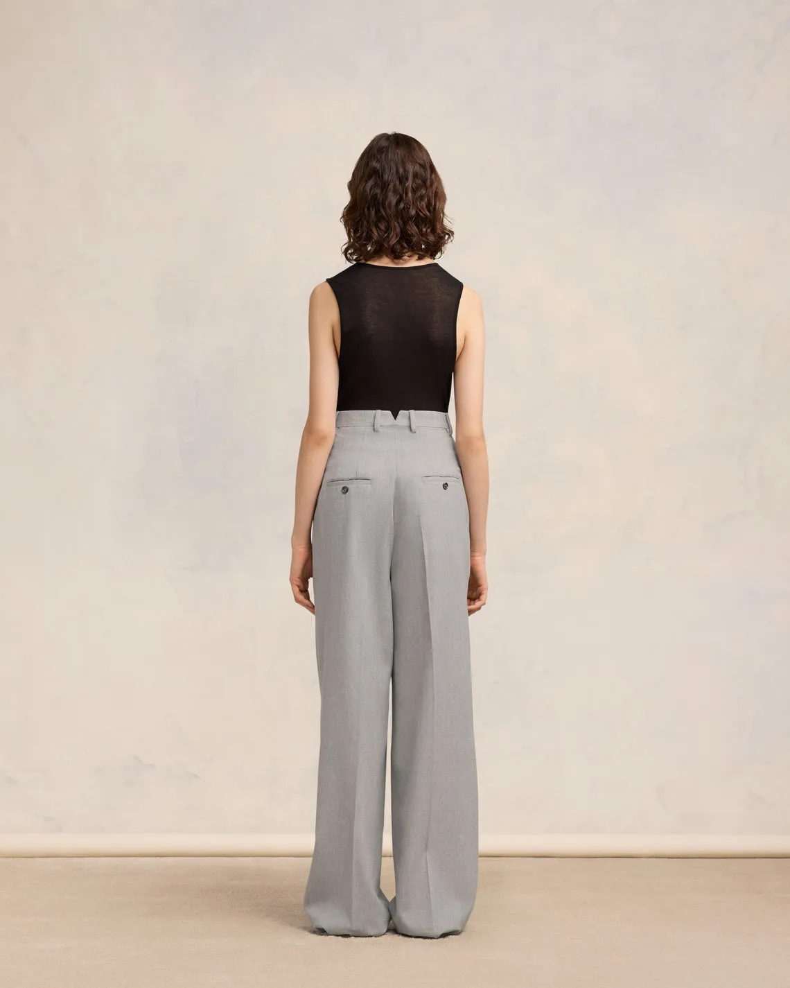 Pantalon Large Taille Haute sold by Ami product image thumbnail 4