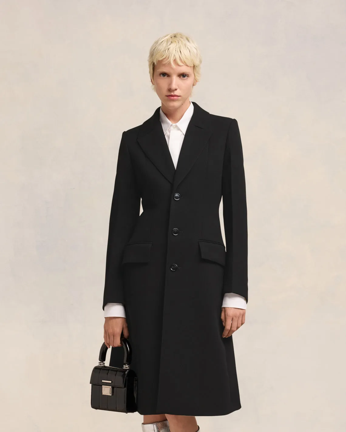 Manteau Trois Boutons Ajusté sold by Ami product image thumbnail 3