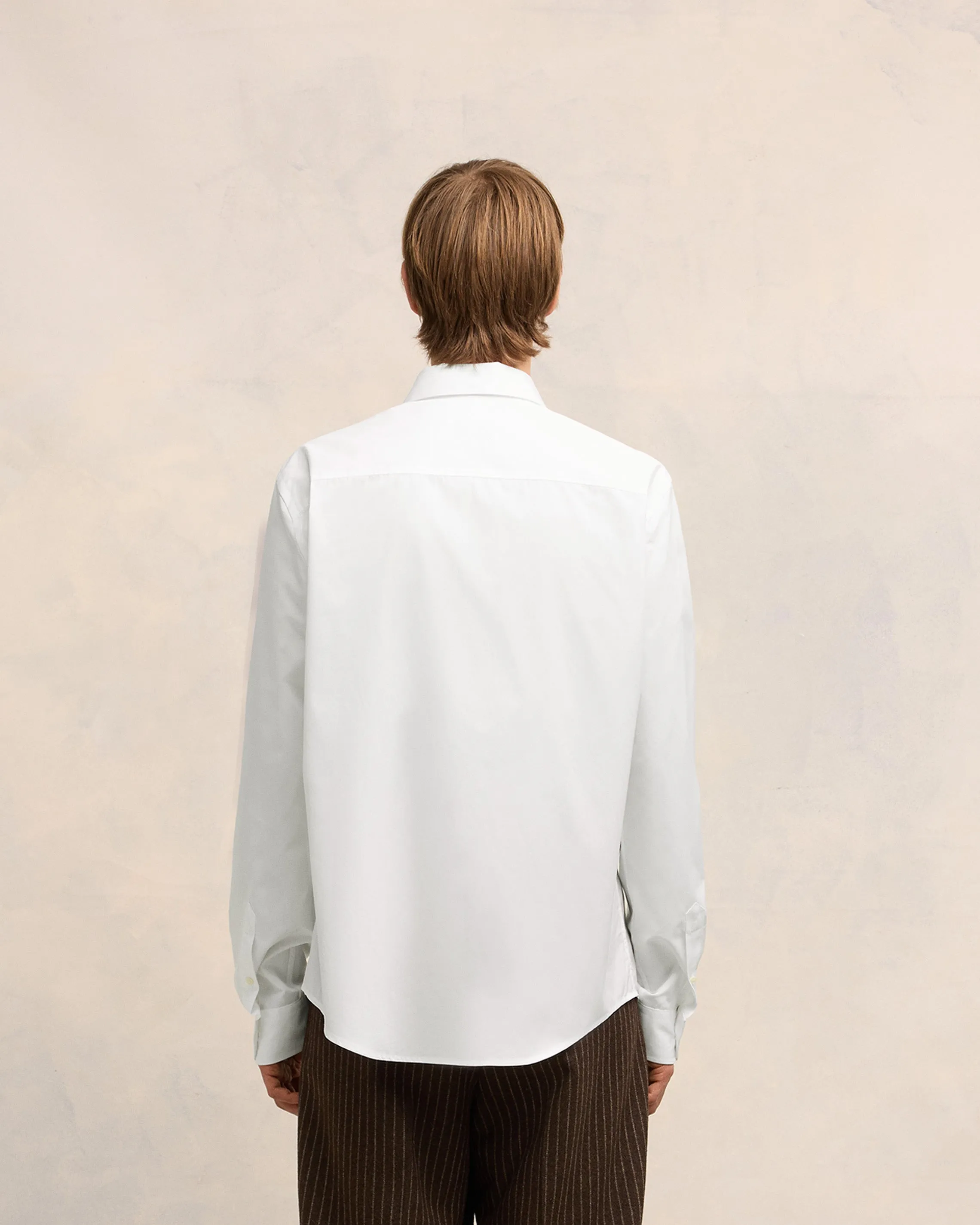 Chemise Classique Blanche Ami de Coeur En Coton sold by Ami product image thumbnail 5
