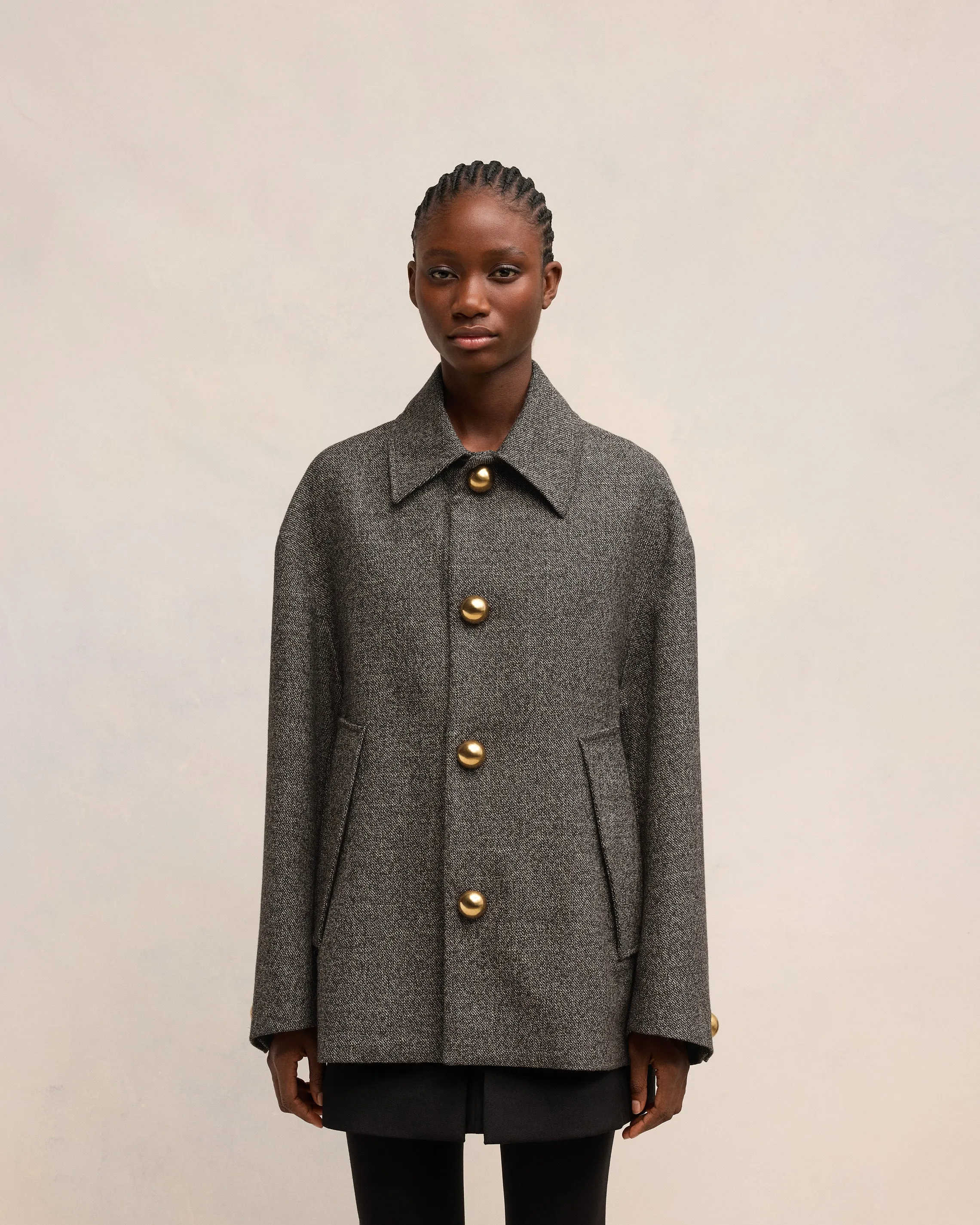 Manteau Court Ceinturé sold by Ami product image thumbnail 3