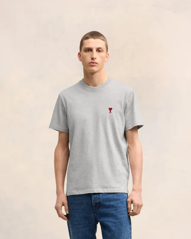 T-Shirt Gris Ami de Coeur En Coton sold by Ami