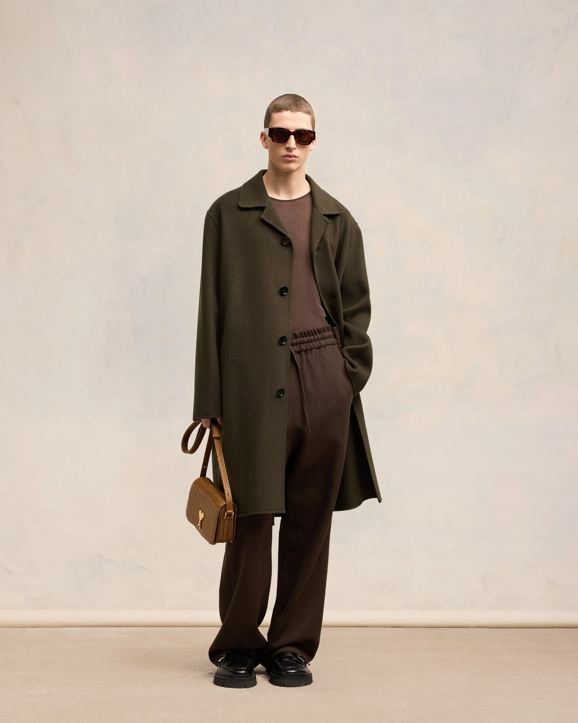 Manteau Car Coat Ceinturé sold by Ami