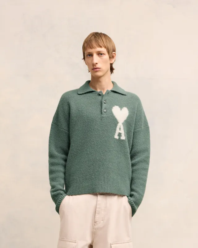 Polo Ami de Coeur Ecru sold by Ami