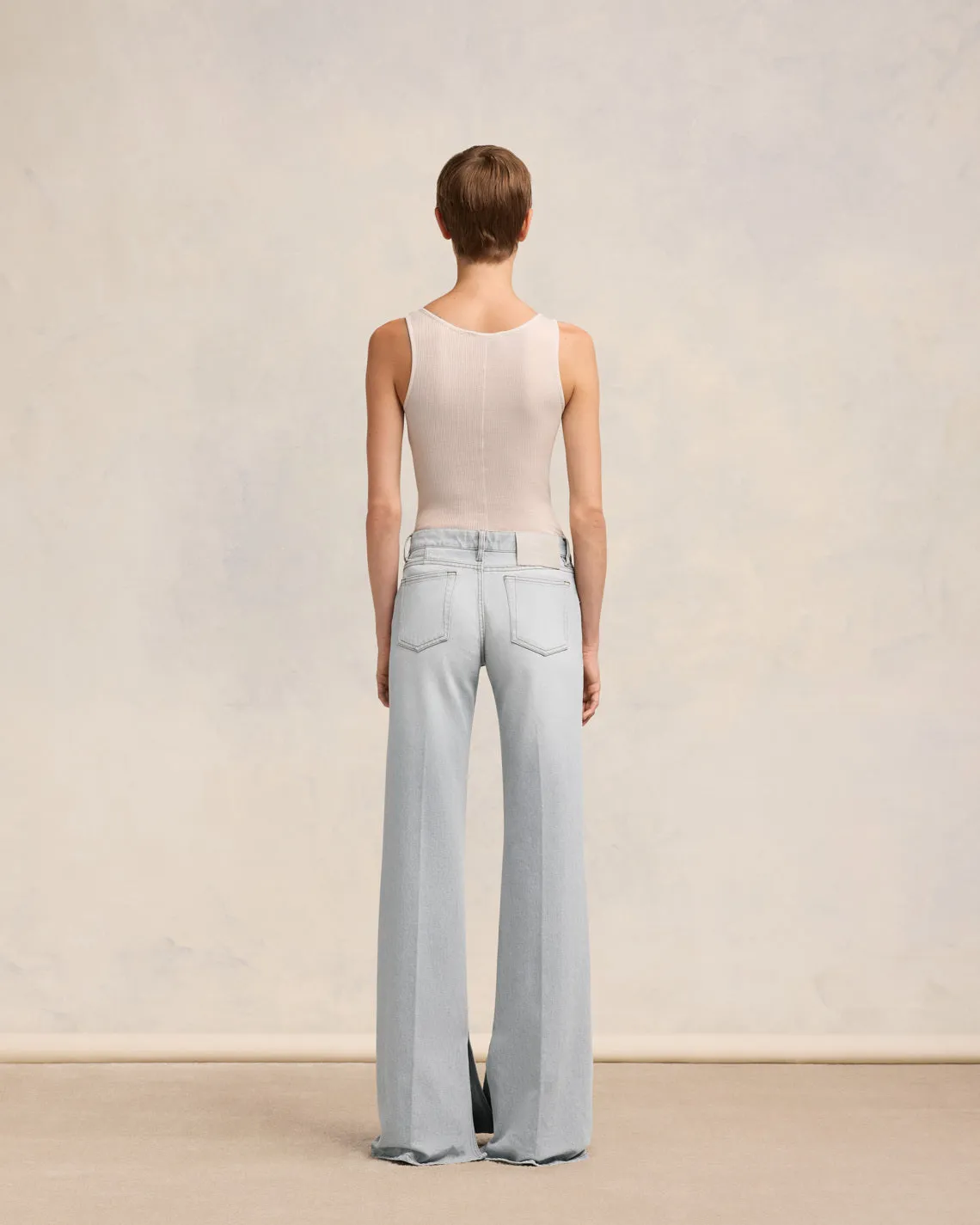 Jean Flare Fit Avec Fentes sold by Ami product image thumbnail 4